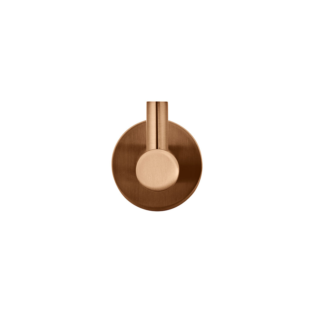 Meir Round Robe Hook - Lustre Bronze