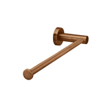 Meir Round Guest Towel Rail - Lustre Bronze