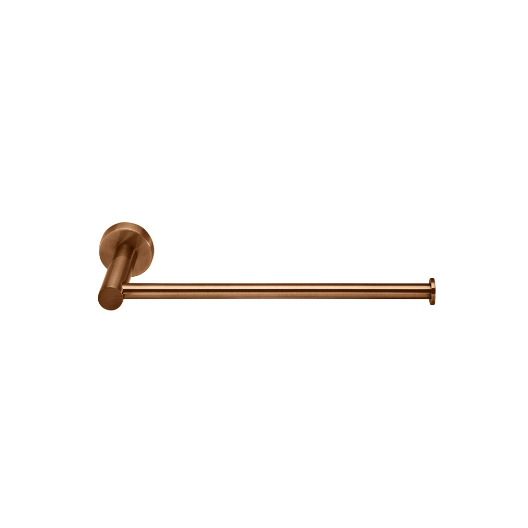 Meir Round Guest Towel Rail - Lustre Bronze