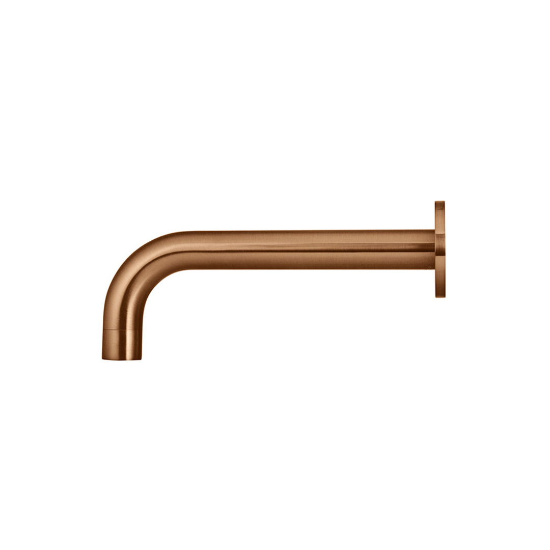 Meir Universal Round Curved Spout - Lustre Bronze