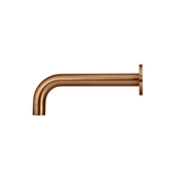 Meir Universal Round Curved Spout - Lustre Bronze