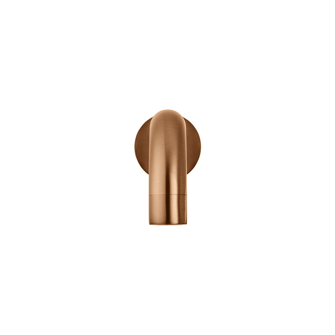 Meir Universal Round Curved Spout - Lustre Bronze