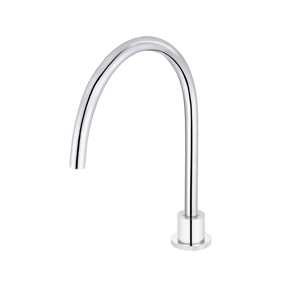 Meir Round High Rise Swivel Hob Spout - Polished Chrome