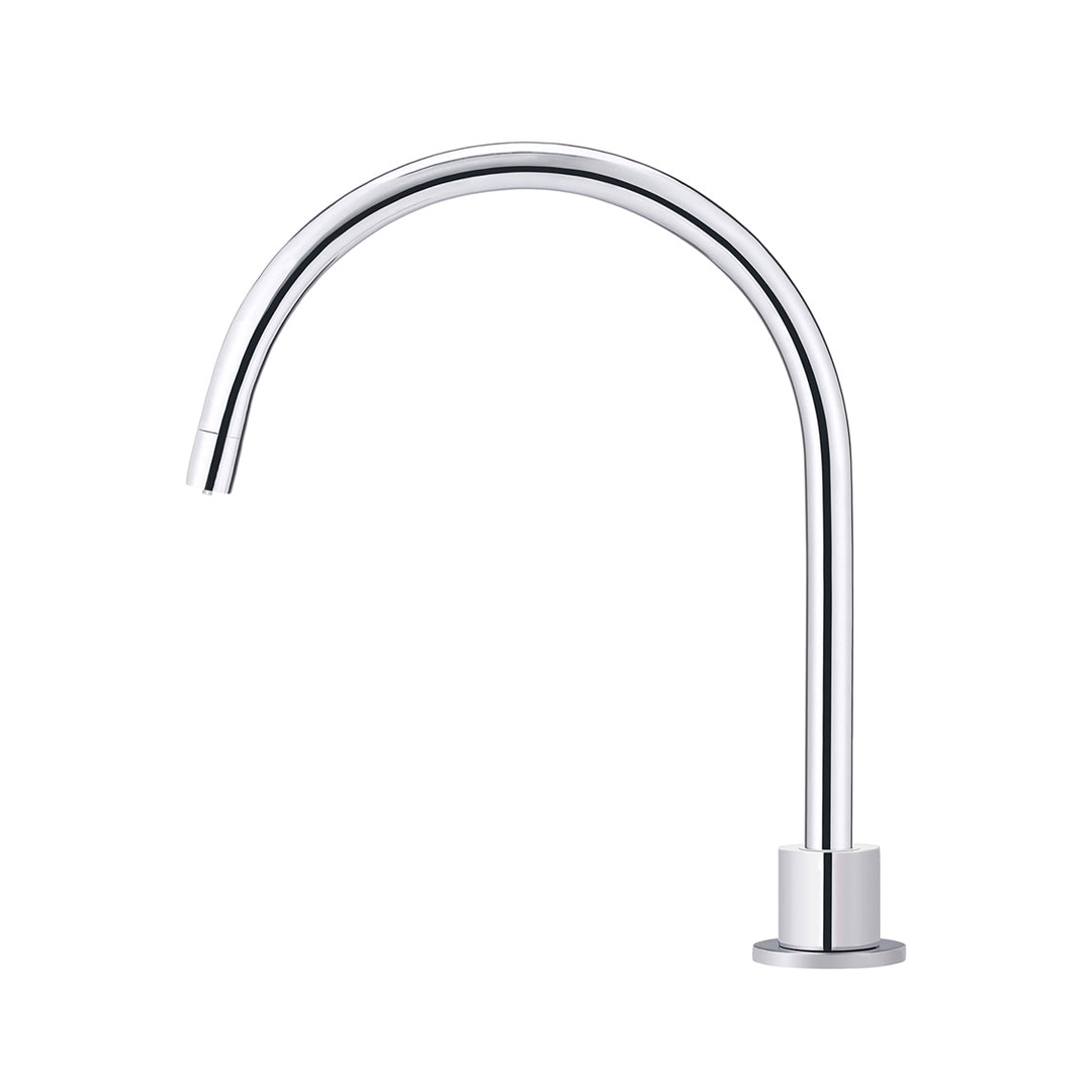 Meir Round High Rise Swivel Hob Spout - Polished Chrome
