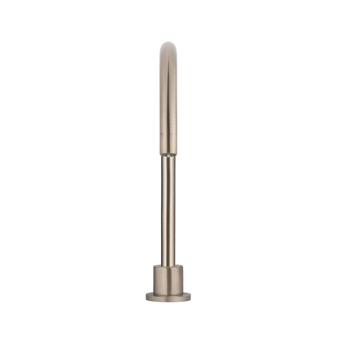 Meir Round High Rise Swivel Hob Spout - Champagne