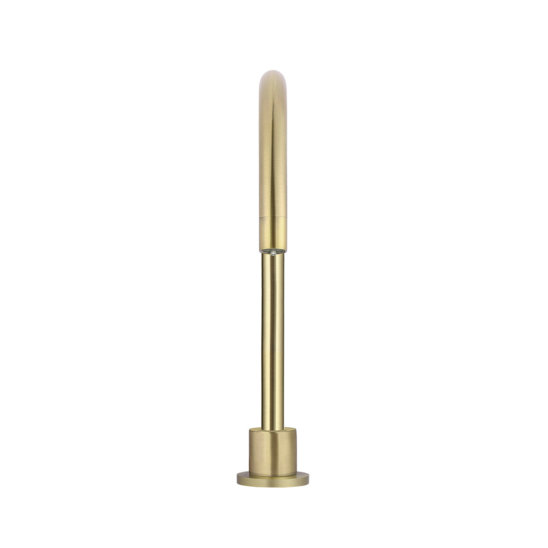 Meir Round High Rise Swivel Hob Spout - Tiger Bronze