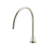 Meir Round High Rise Swivel Hob Spout - Brushed Nickel
