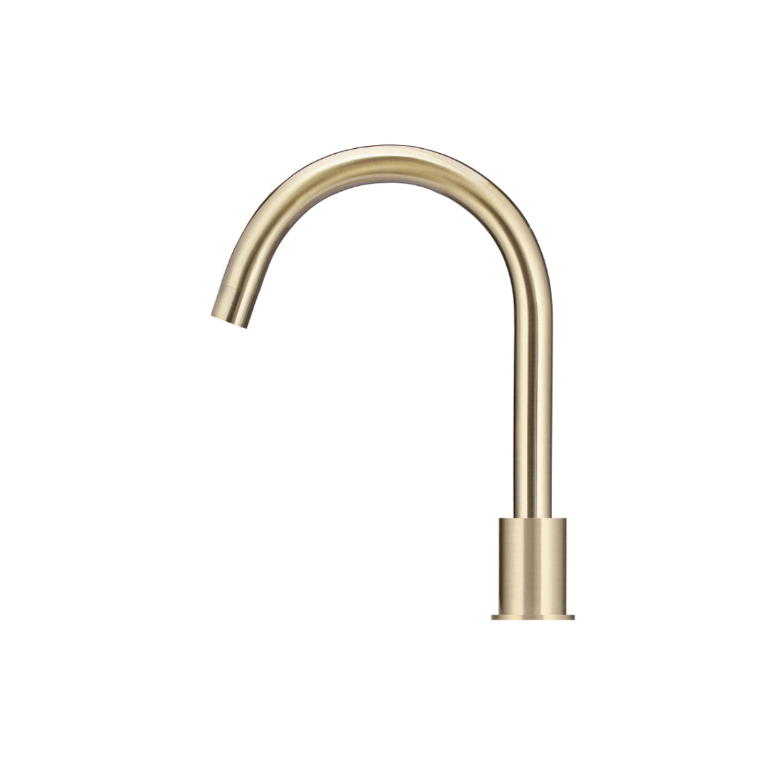 Meir Round Hob Mounted Swivel Spout - Tiger Bronze