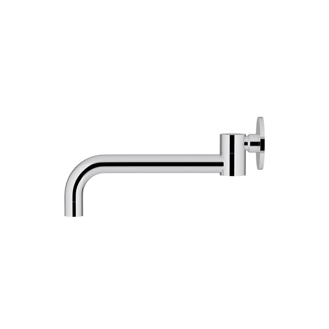 Meir Round Swivel Wall Spout - Polished Chrome