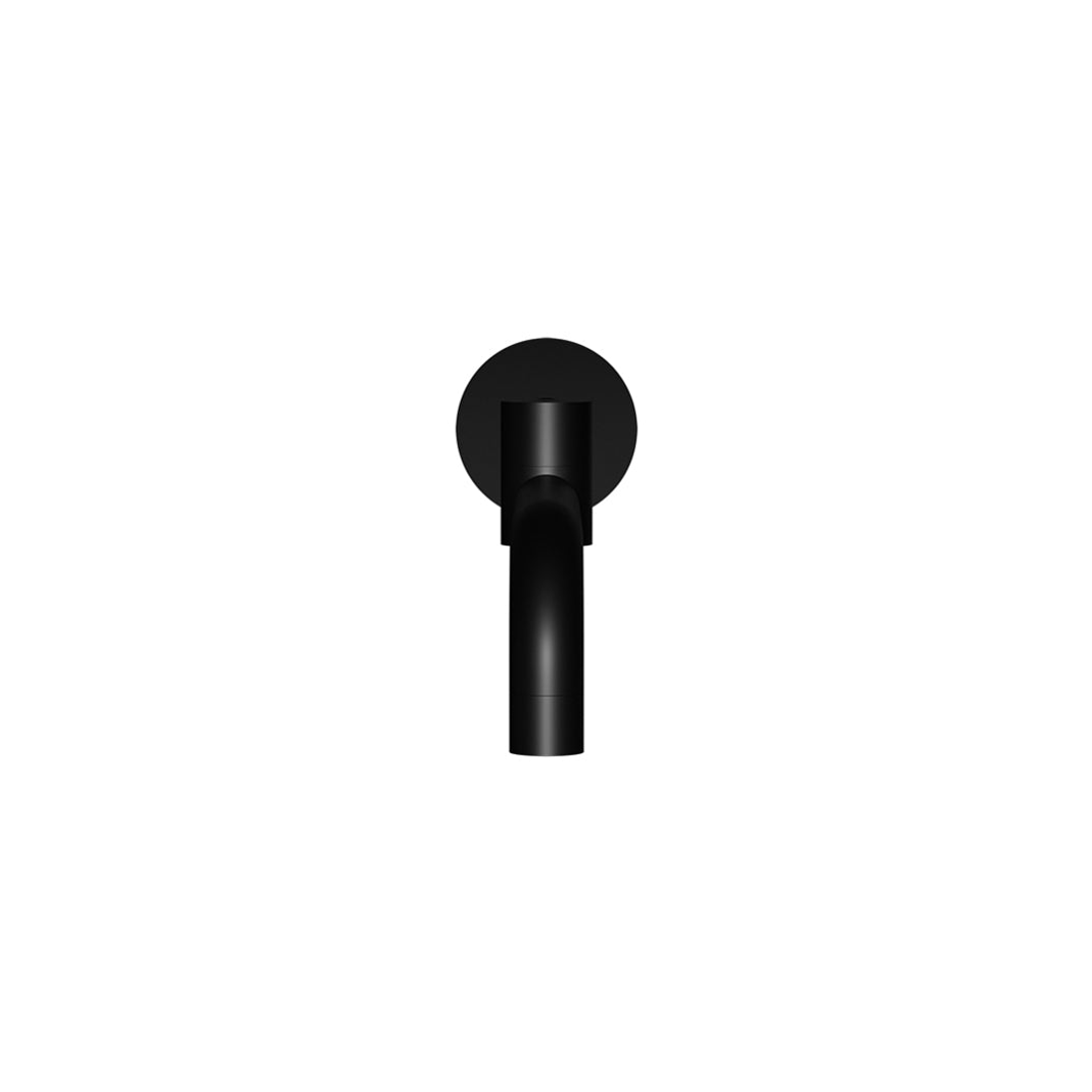 Meir Round Swivel Wall Spout - Matte Black