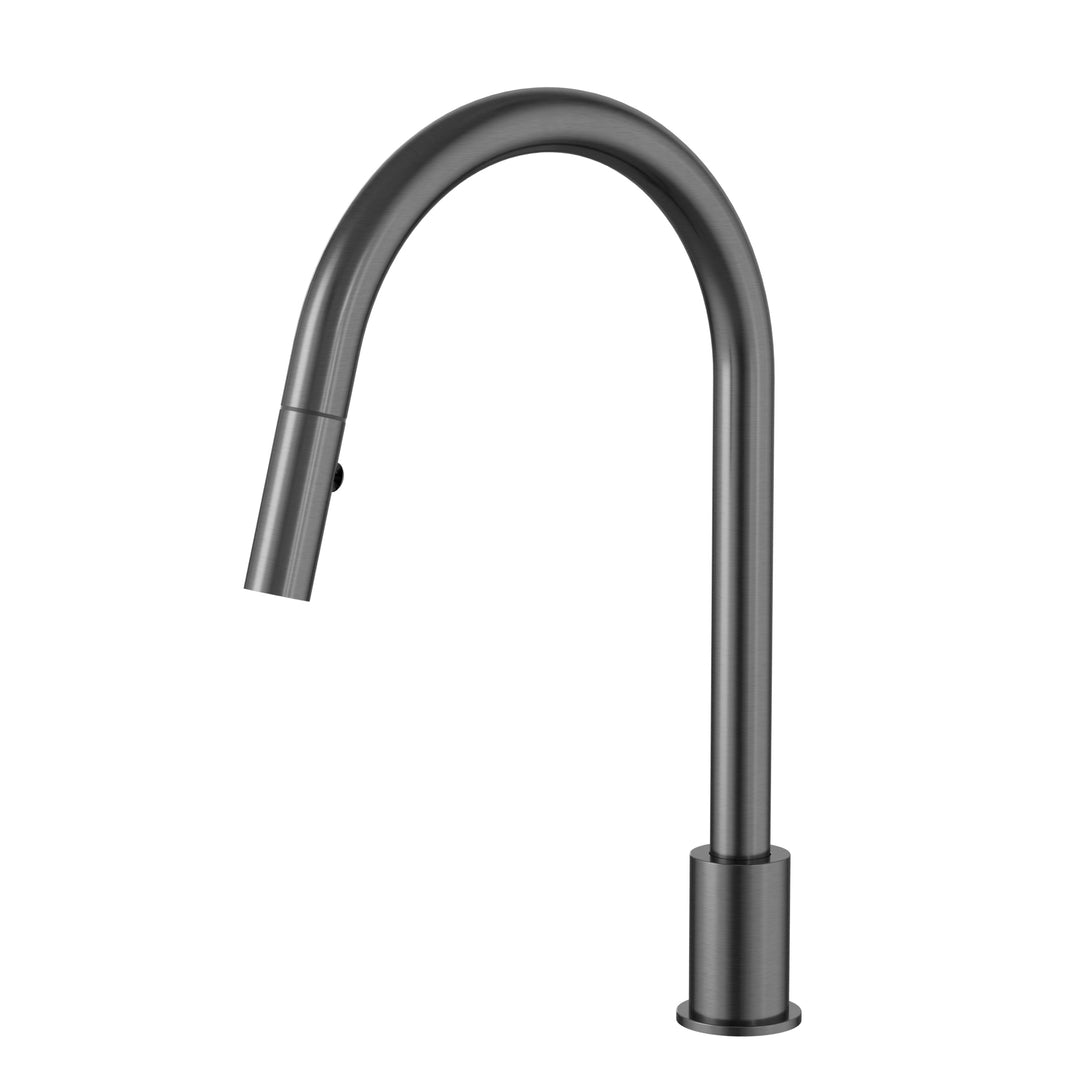 Meir Kitchen Hob Spout With Pull Out Nozzle - Shadow Ms18-Pvdgm