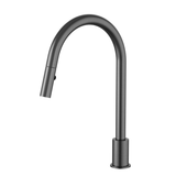 Meir Kitchen Hob Spout With Pull Out Nozzle - Shadow Ms18-Pvdgm