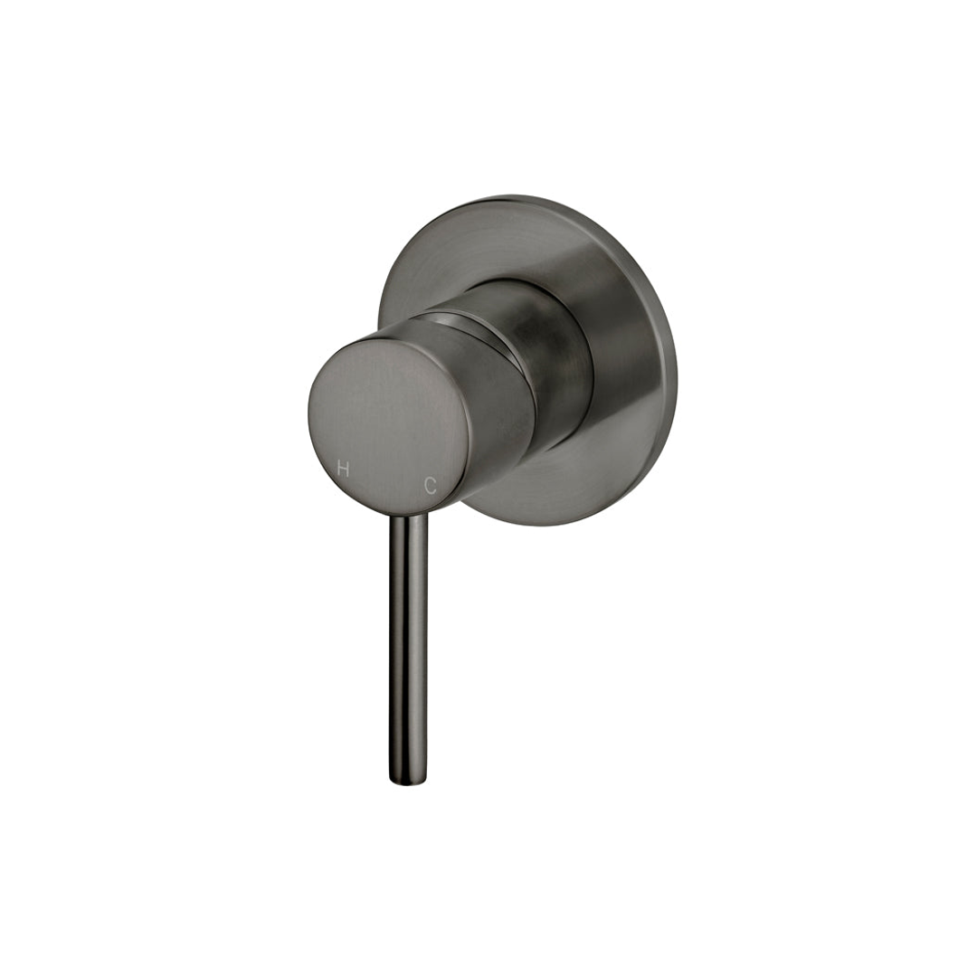 Meir Round Wall Mixer Finish Kit - Shadow