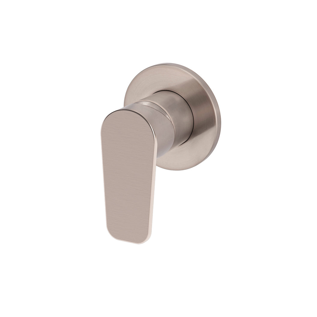 Meir Round Wall Mixer Paddle Handle Finish Kit - Champagne