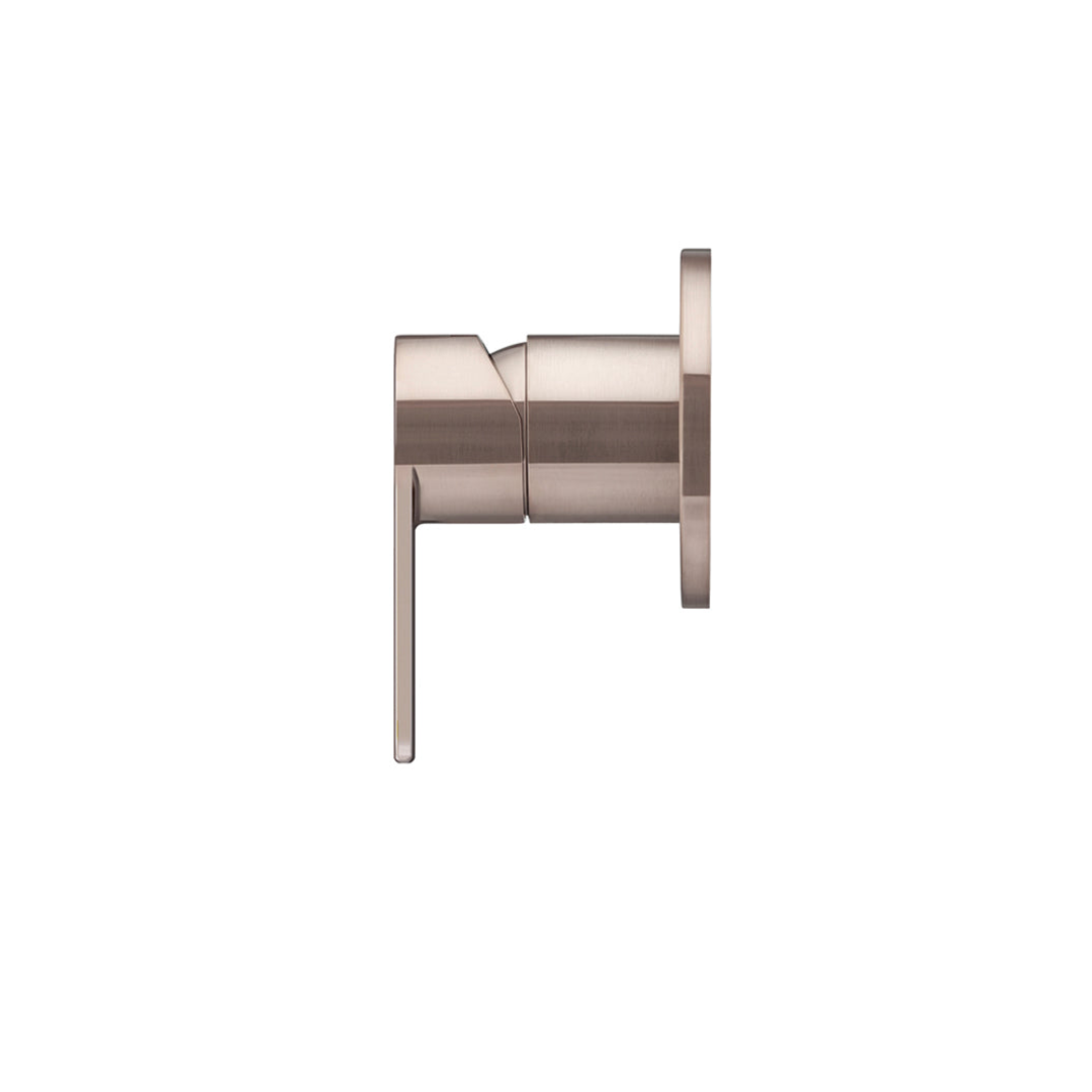 Meir Round Wall Mixer Paddle Handle Finish Kit - Champagne