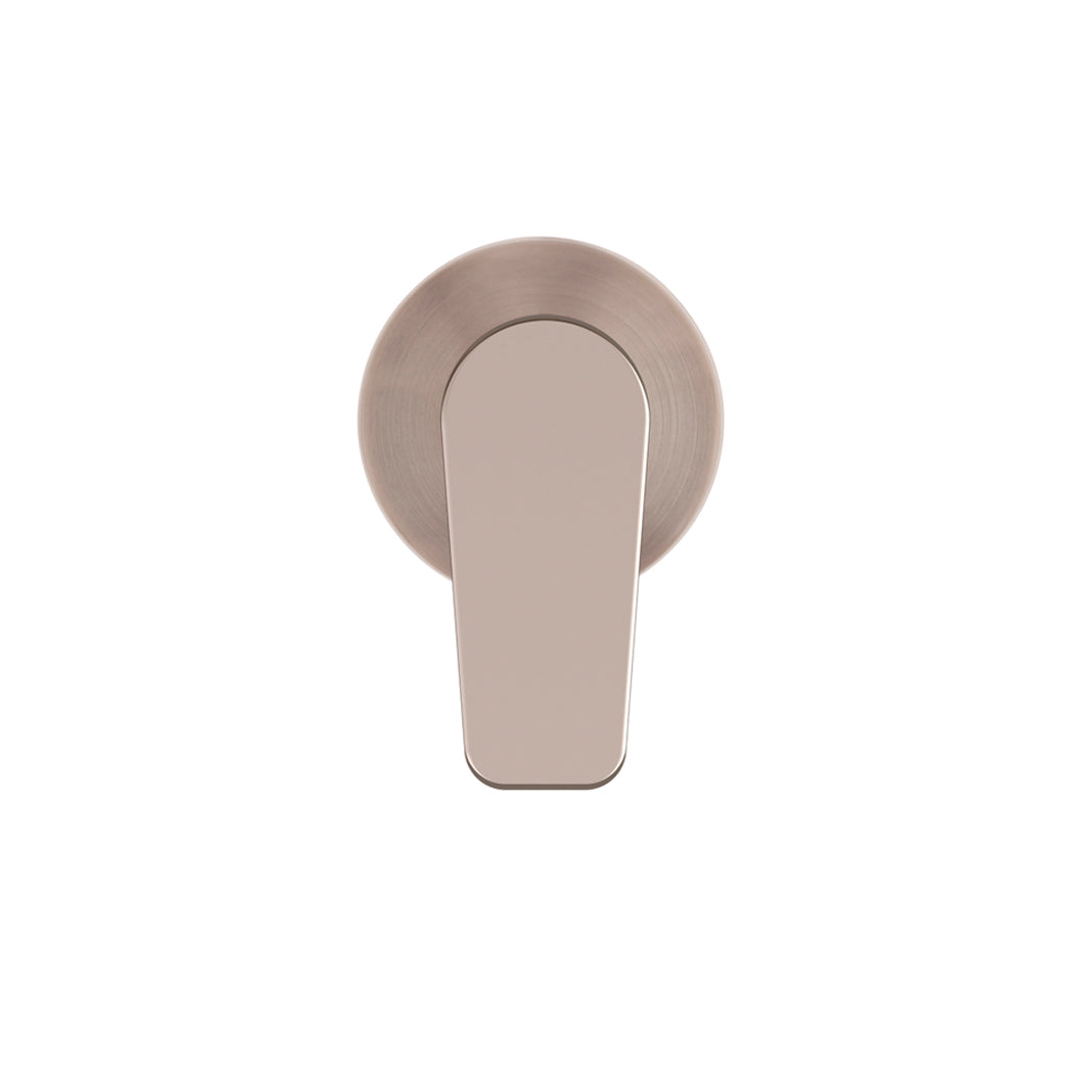 Meir Round Wall Mixer Paddle Handle Finish Kit - Champagne