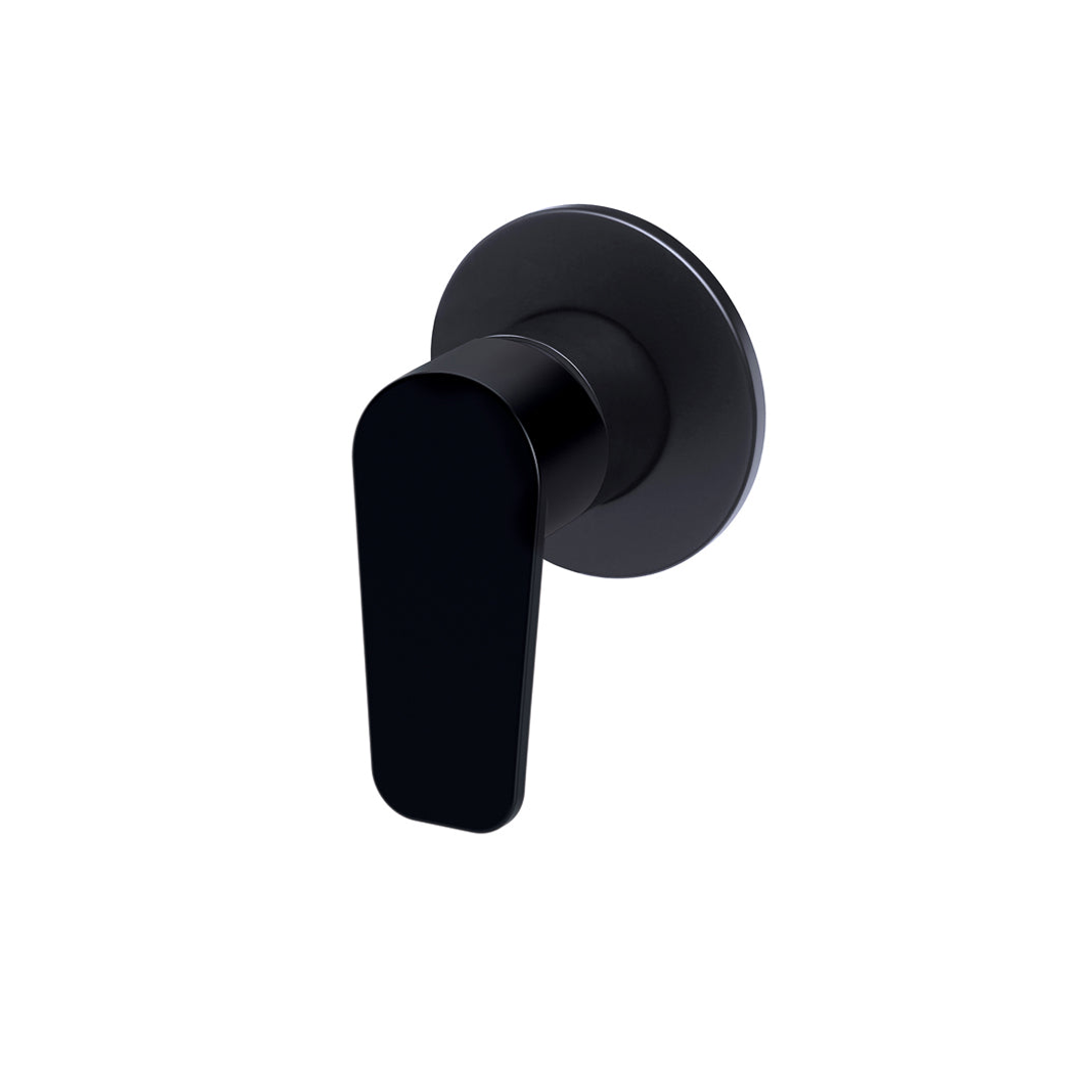 Meir Round Wall Mixer Paddle Handle Finish Kit - Matte Black