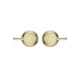 Meir Round Quarter Turn Wall Top Assemblies - Tiger Bronze