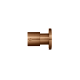 Meir Round Quarter Turn Wall Top Assemblies - Lustre Bronze