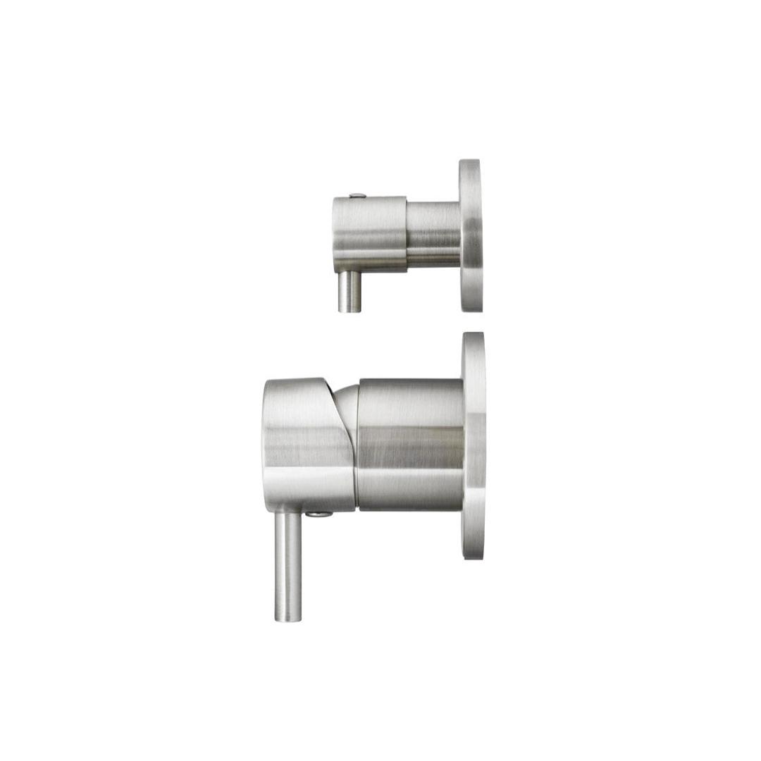 Meir Round Diverter Mixer Finish Kit - Brushed Nickel