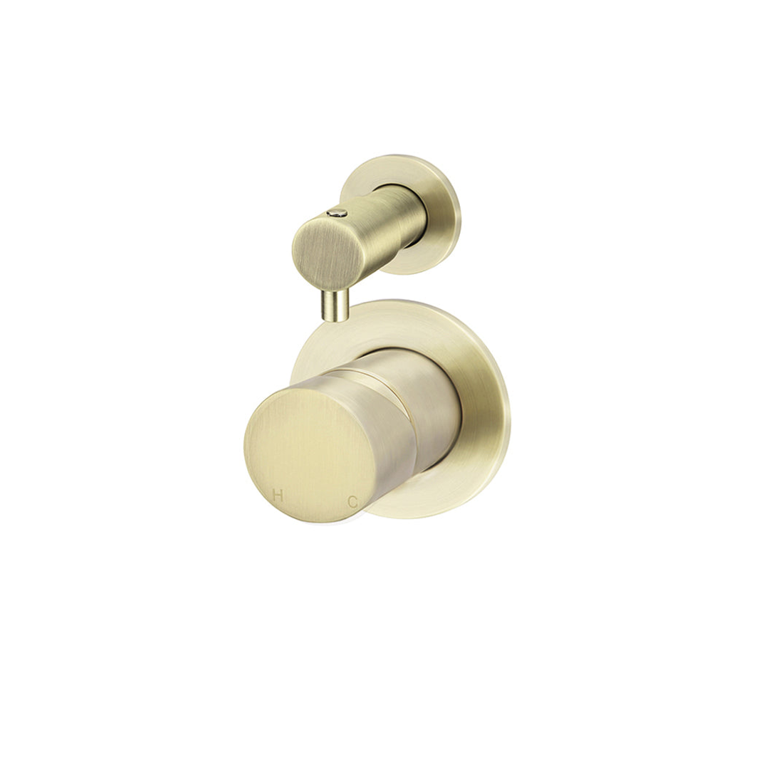 Meir Round Diverter Mixer Pinless Handle Finish Kit - Tiger Bronze