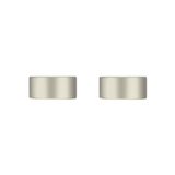 Meir Circular Wall Taps - Brushed Nickel