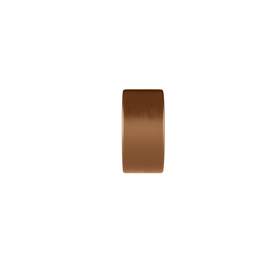 Meir Circular Wall Taps - Lustre Bronze