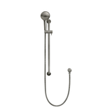 Meir Round Three Function Hand Shower On Rail Column - Shadow