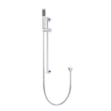 Meir Round Hand Shower On Rail Column - Polished Chrome