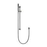 Meir Round Hand Shower On Rail Column - Shadow