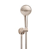 Meir Round Hand Shower On Swivel Bracket - Champagne