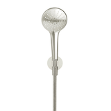 Meir Round Three Function Hand Shower On Fixed Bracket - Brushed Nickel