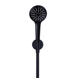 Meir Round Three Function Hand Shower On Fixed Bracket - Matte Black