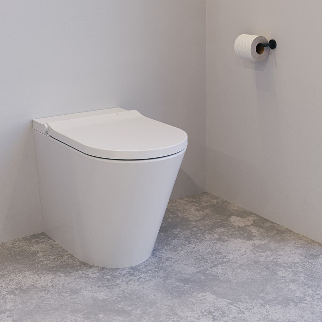 Streamline Neion Plus Wall Faced Intelligent Toilet - White