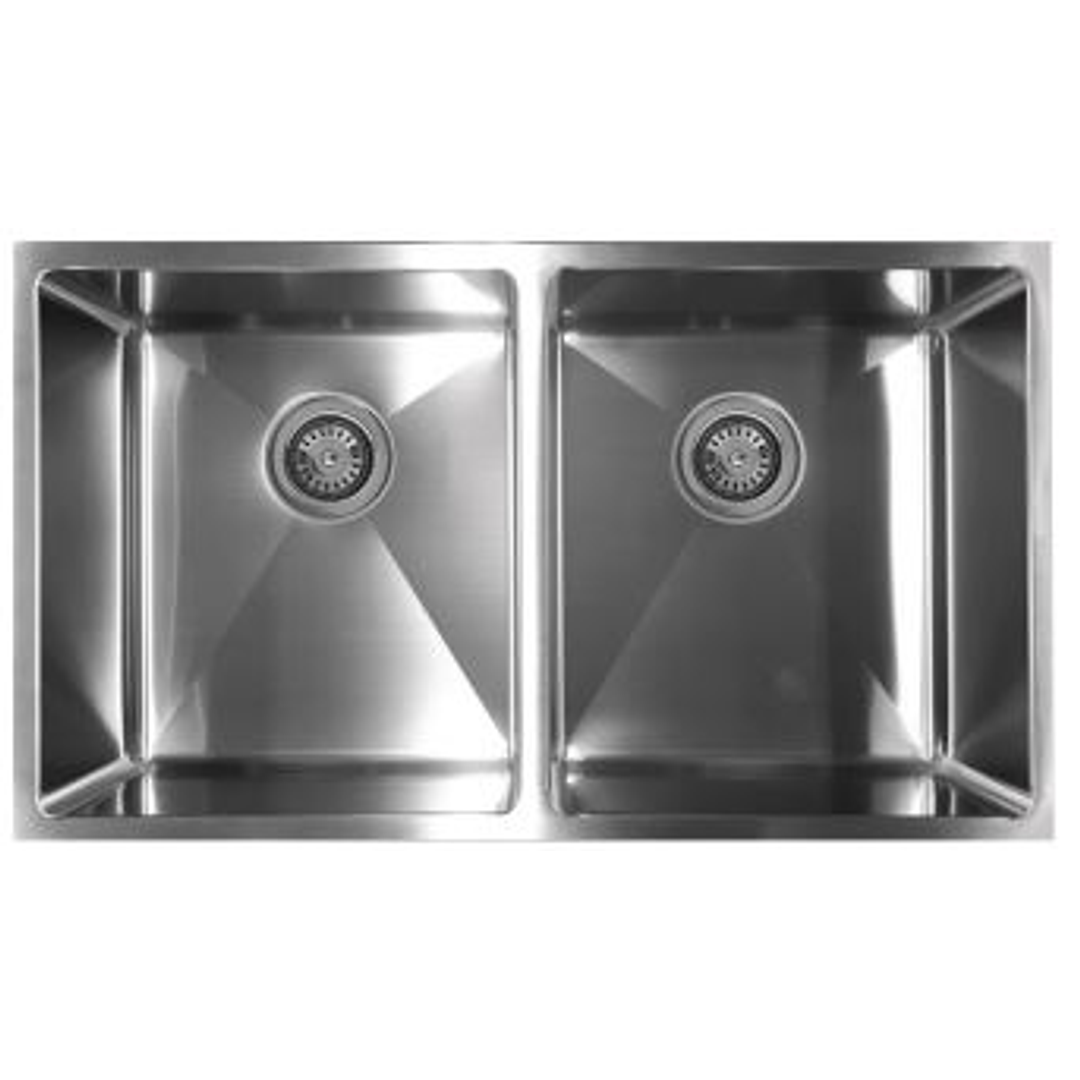 Interchange Uptown Qbr2 Double Bowl Sink 785 X 440 X 200
