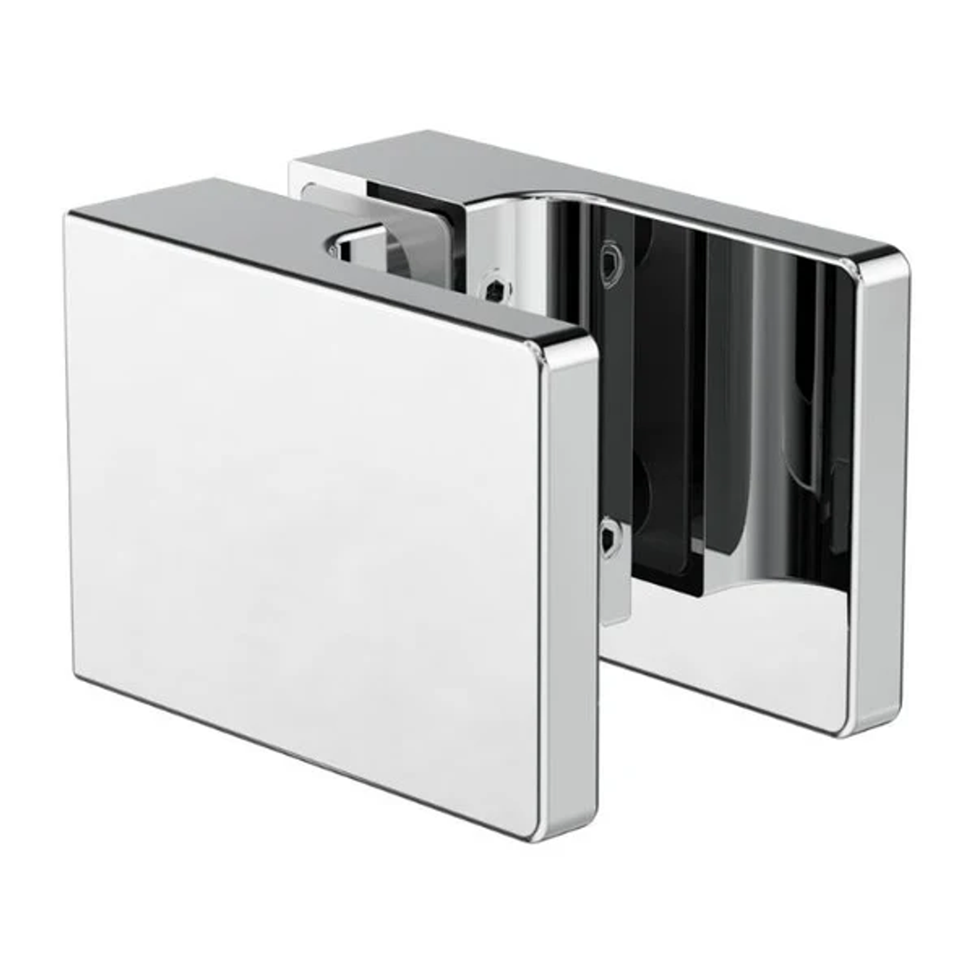 Nero Square Shower Knob Handle - Chrome