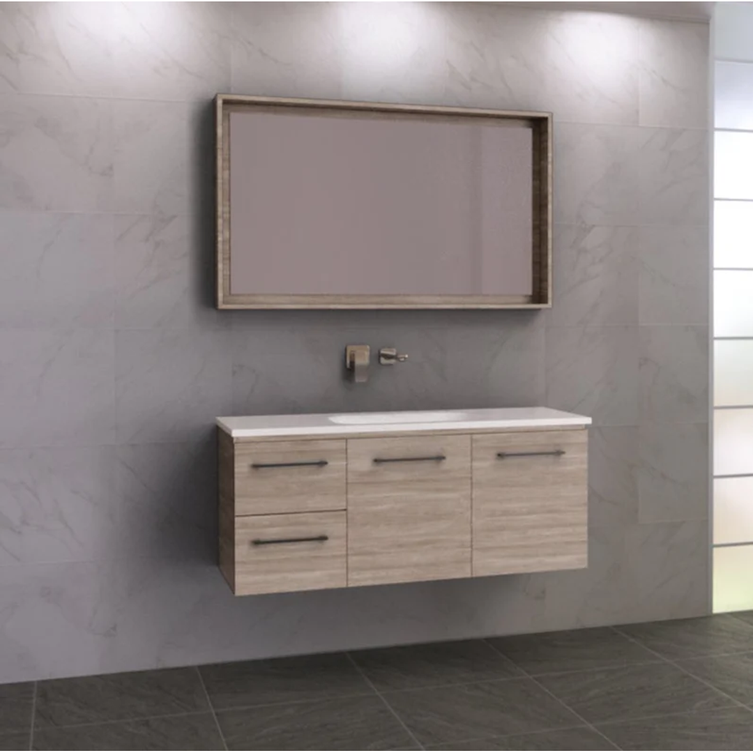 Timberline Nevada Vanity 1200mm Regal Acrylic Top  Wall Hung