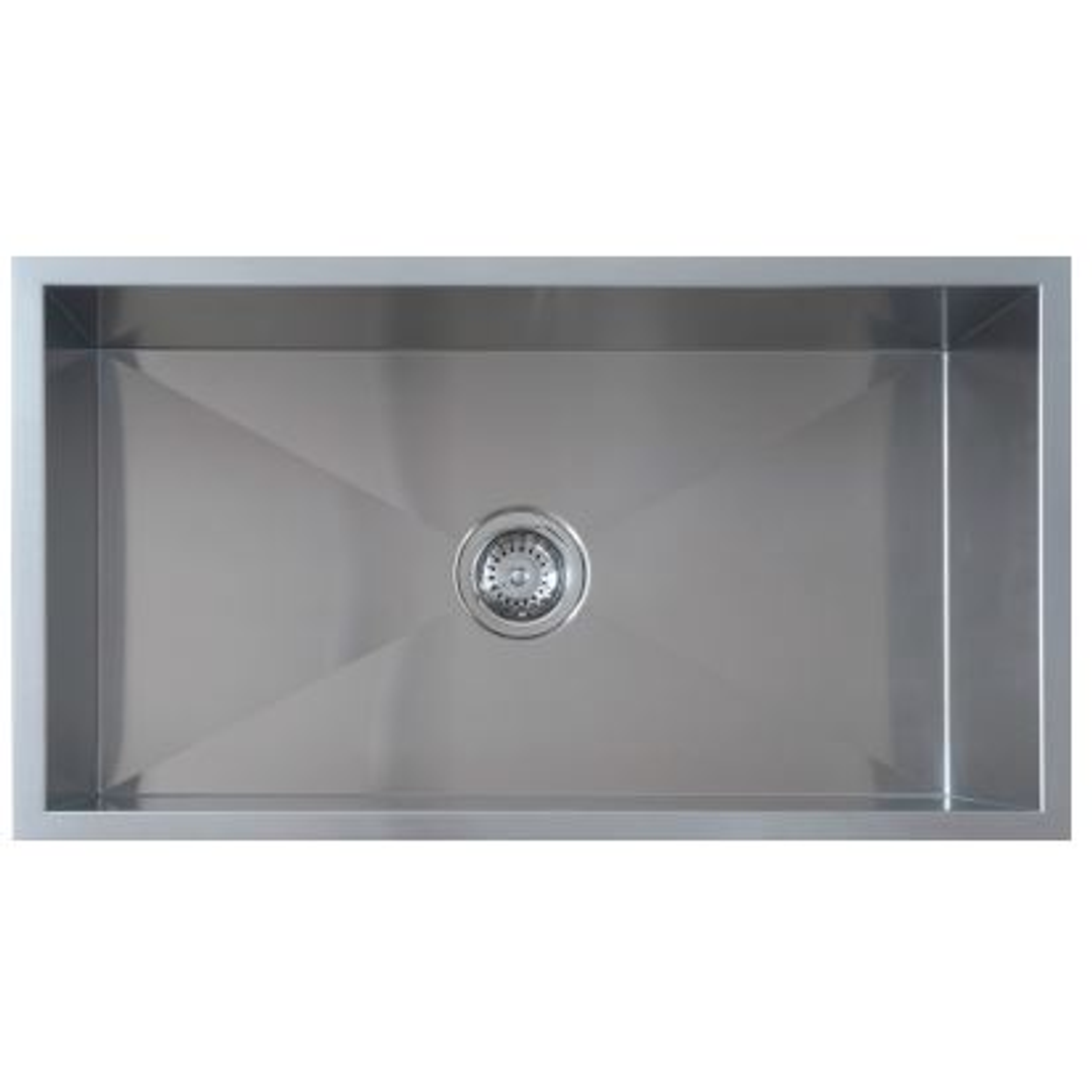 Interchange Uptown 250 Single Bowl  Sink 810 X 450 X 250 - Square Corner